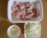 鶏むね肉deチキンストロガノフ作り方1写真