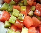 スイカのゼリーケーキ作り方1写真