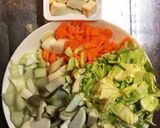 簡単!こくうま☆豆腐入りコンソメスープ作り方1写真
