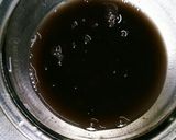 抹茶アイスを温か～いぜんざいに入れて♪作り方2写真