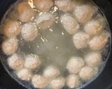 簡単　絶品　おうちで鶏団子鍋作り方3写真