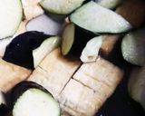 茄子と厚揚げのお味噌汁作り方3写真