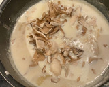 簡単　チキンのクリーム煮シュクメルリ風作り方5写真