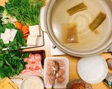 葉っぱたくさん。豆苗香り鍋。作り方6写真