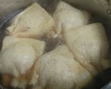 豆腐でふわふわ肉詰め煮！とろみもつけて♪作り方8写真