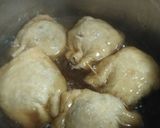 豆腐でふわふわ肉詰め煮！とろみもつけて♪作り方10写真