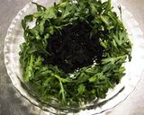 水切り不要　マッシュ豆腐と生春菊のサラダ作り方2写真
