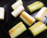 フライパンDE一人すき焼き肉＆おじや♪作り方4写真