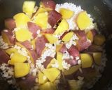 炊飯器で炊くだけ！さつまいもご飯作り方3写真