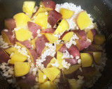 炊飯器で炊くだけ！さつまいもご飯作り方3写真