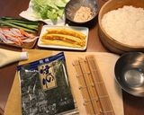 海鮮サラダ太巻き寿司作り方9写真
