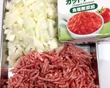 簡単！ちょい辛タコライス作り方1写真