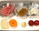 腎臓内科医考案減塩キーマカレーおにぎらず作り方1写真