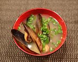 シュウリ貝の味噌汁作り方4写真