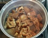 大根と豚バラ肉の味噌煮作り方4写真