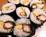みそチキンカツを使った恵方巻き作り方7写真