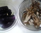 ベジフルオイルde茄子と舞茸の揚げ浸し作り方1写真