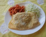 再現*新橋むさしやのオムドライ♪作り方1写真
