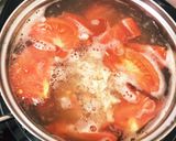 トマトたっぷりサンラータン作り方3写真