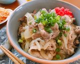 ぱぱっとできる♪めんつゆで簡単♪牛丼作り方5写真