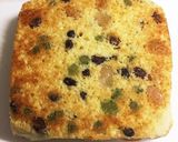 簡単！HMで甘納豆ケーキ作り方4写真