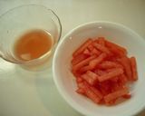 和風スイカの冷やしパスタ＆おまけの浅漬け作り方5写真