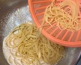明太子スパゲッティ(たらこスパゲティ)作り方6写真