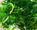 菊菜(春菊)のナムル作り方2写真