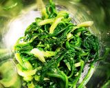 菊菜(春菊)のナムル作り方7写真