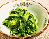 菊菜(春菊)のナムル作り方9写真