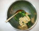 油揚げとほうれん草あえもの♪簡単作り方9写真