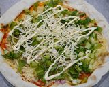 簡単！小松菜ピッツァ作り方2写真