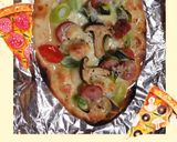 ピザ(簡単)生地から作り焼き上げる完パケ作り方17写真