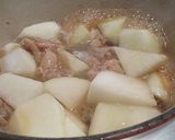 大根と鶏もも肉の炒め煮作り方4写真