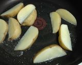 かりかりじゃが芋と卵のカレー粉焼き♪作り方4写真