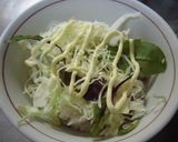 ハムエッグ丼作り方4写真