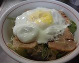 ハムエッグ丼作り方6写真
