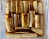 焼きネギの中華風漬けマリネ作り方4写真