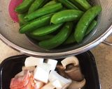 スナップえんどうとポテトの炒め物♪作り方1写真