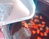 水菜と海老のふわふわ卵和風スープ作り方4写真