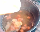 水菜と海老のふわふわ卵和風スープ作り方5写真