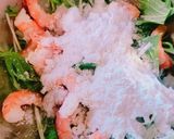 水菜と小海老のカリカリかき揚げ作り方3写真