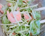 水菜と小海老のカリカリかき揚げ作り方5写真