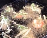 水菜と小海老のカリカリかき揚げ作り方7写真