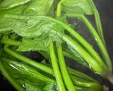 納豆とほうれん草合え作り方1写真