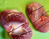 砂ずりと白菜のスープ作り方1写真