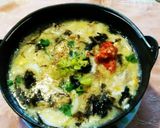 5分で簡単✨かき玉うどん鍋作り方7写真