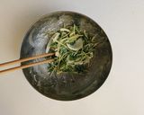 新感覚♪パクチーかき揚げビーフン作り方3写真