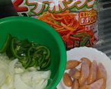 お昼に簡単スパゲッティ♪作り方1写真