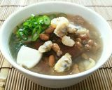 簡単♡シーフードミックスと納豆の味噌汁♡作り方1写真